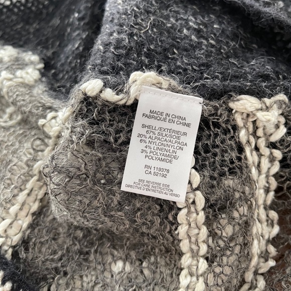 HELMET LANG Knitted Silk and Alpaca-Blend Sweater - Picture 10 of 11